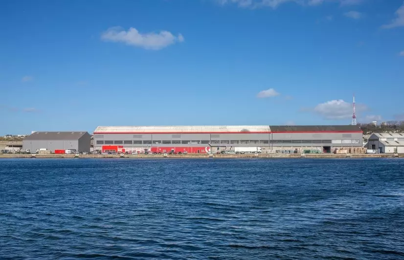 Vue extérieur du centre de tri Sein'Estuaire